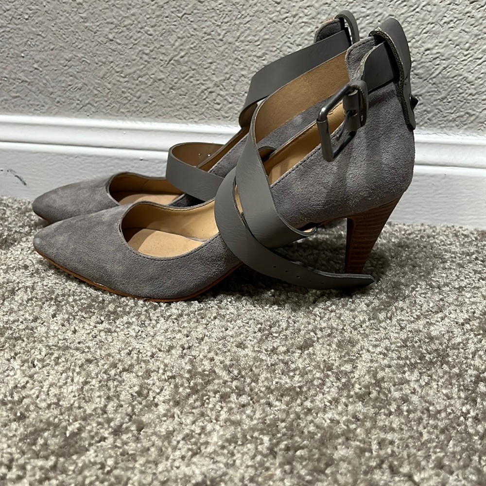Grey heels